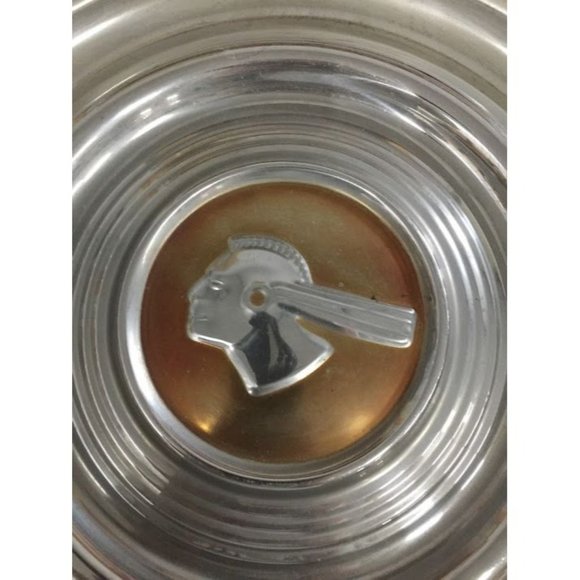 TWO 1950's Pontiac "CHIEF" Hubcaps (Wheel Covers) Indian (Native American) - Picture 3 of 8